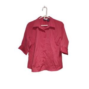 DCC Women's Button Up Shirt Size XL